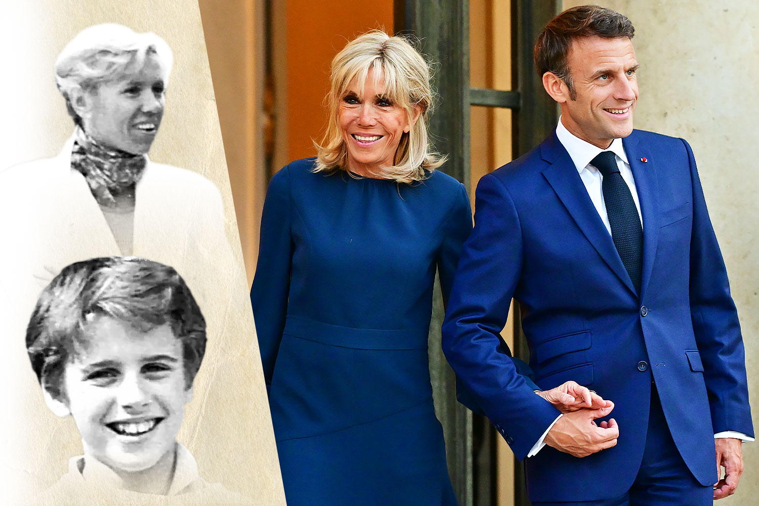 Macron wife Younger Days news